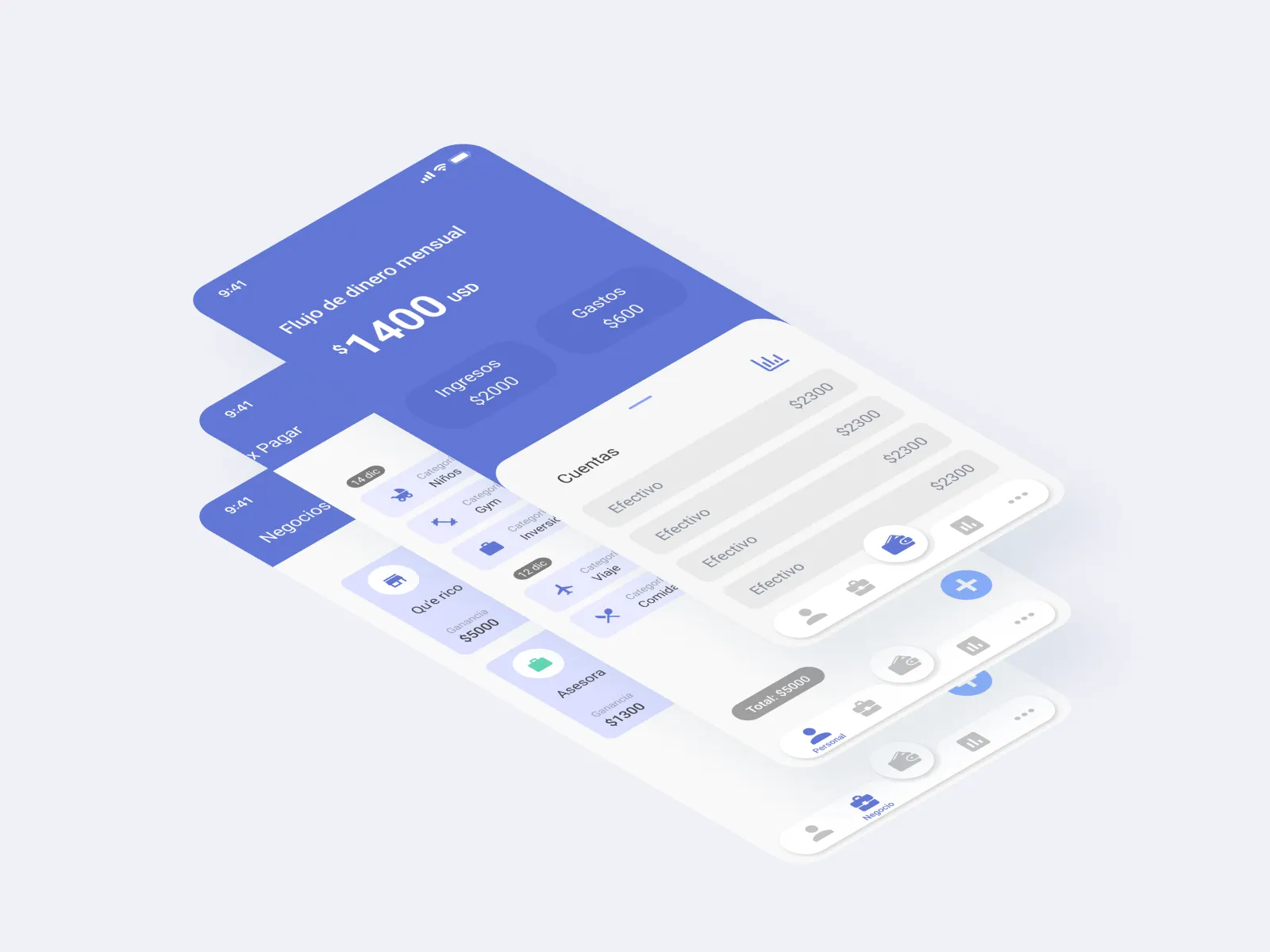 Lucy app mockup